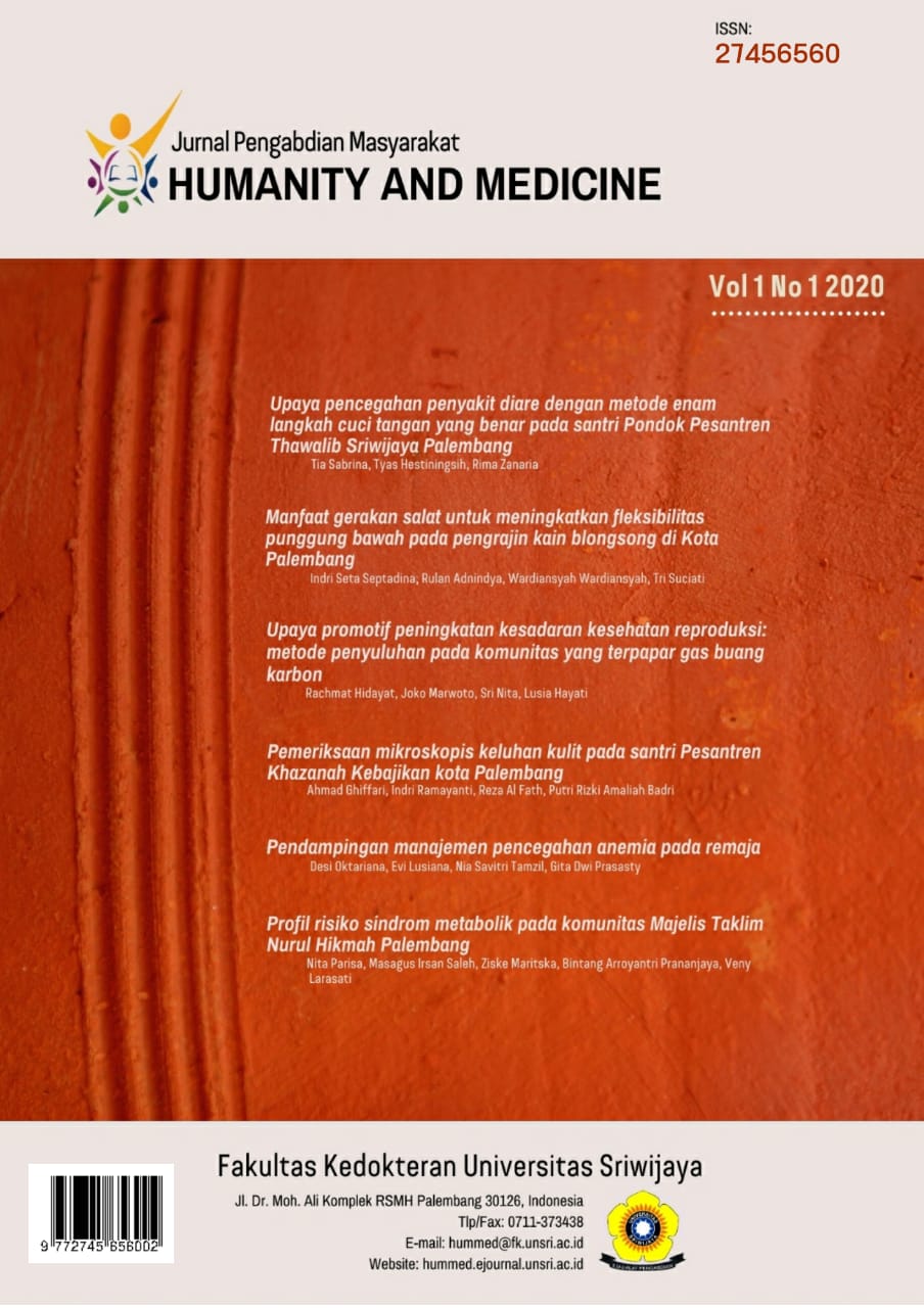 Jurnal pengabdian masyarakat humanity and medicine volume 1 issue 1