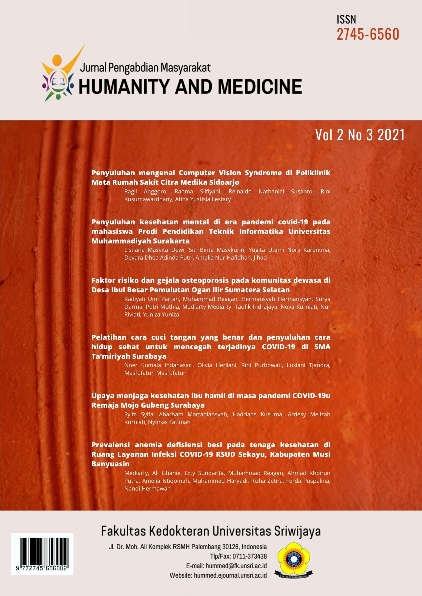 Jurnal humanity and medicine Vol 2 No 3